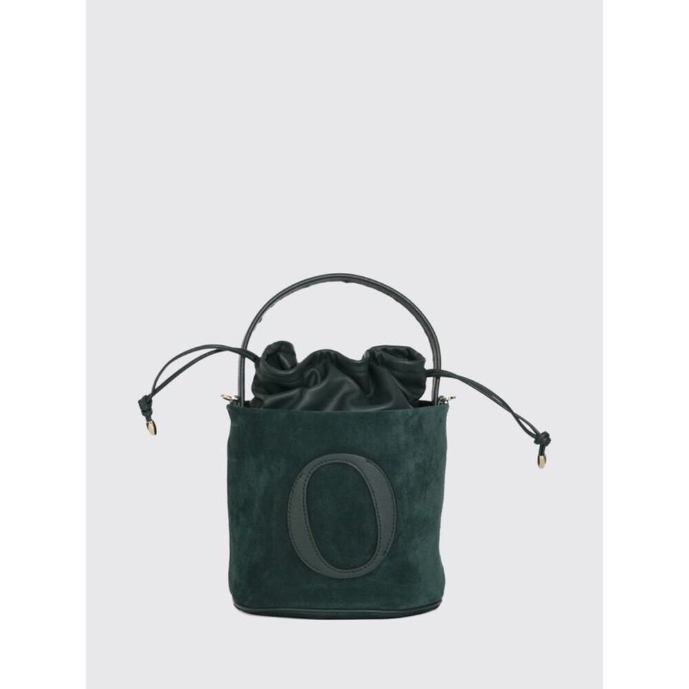 Orciani Women Orciani Her-O Mini Bucket Bag In Suede And Smooth Calfskin